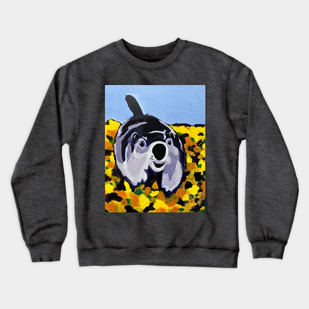 Violet the Woodchuck Crewneck Sweatshirt by toledolefty